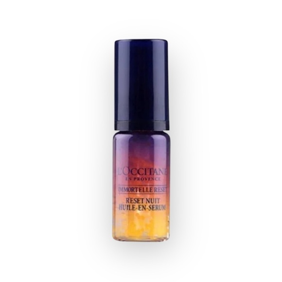 new L'Occitane ☾ Immortelle Overnight Reset Anti-Aging Oil Serum ☾ Luxury Travel - Picture 2 of 13